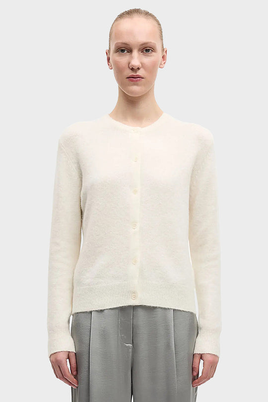 Nor Short Cardigan 7355 - Clear Cream