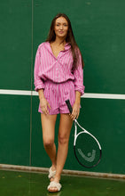 Load image into Gallery viewer, Elva Shorts - Adia Stripe Print Lilac
