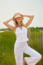 Load image into Gallery viewer, Ottavio Pants - White Linen
