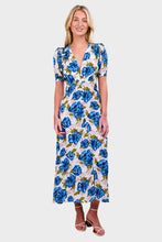 Load image into Gallery viewer, Bellavista Midi Dress - Isadora Floral Navy
