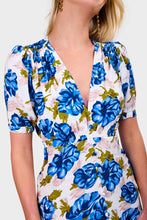 Load image into Gallery viewer, Bellavista Midi Dress - Isadora Floral Navy
