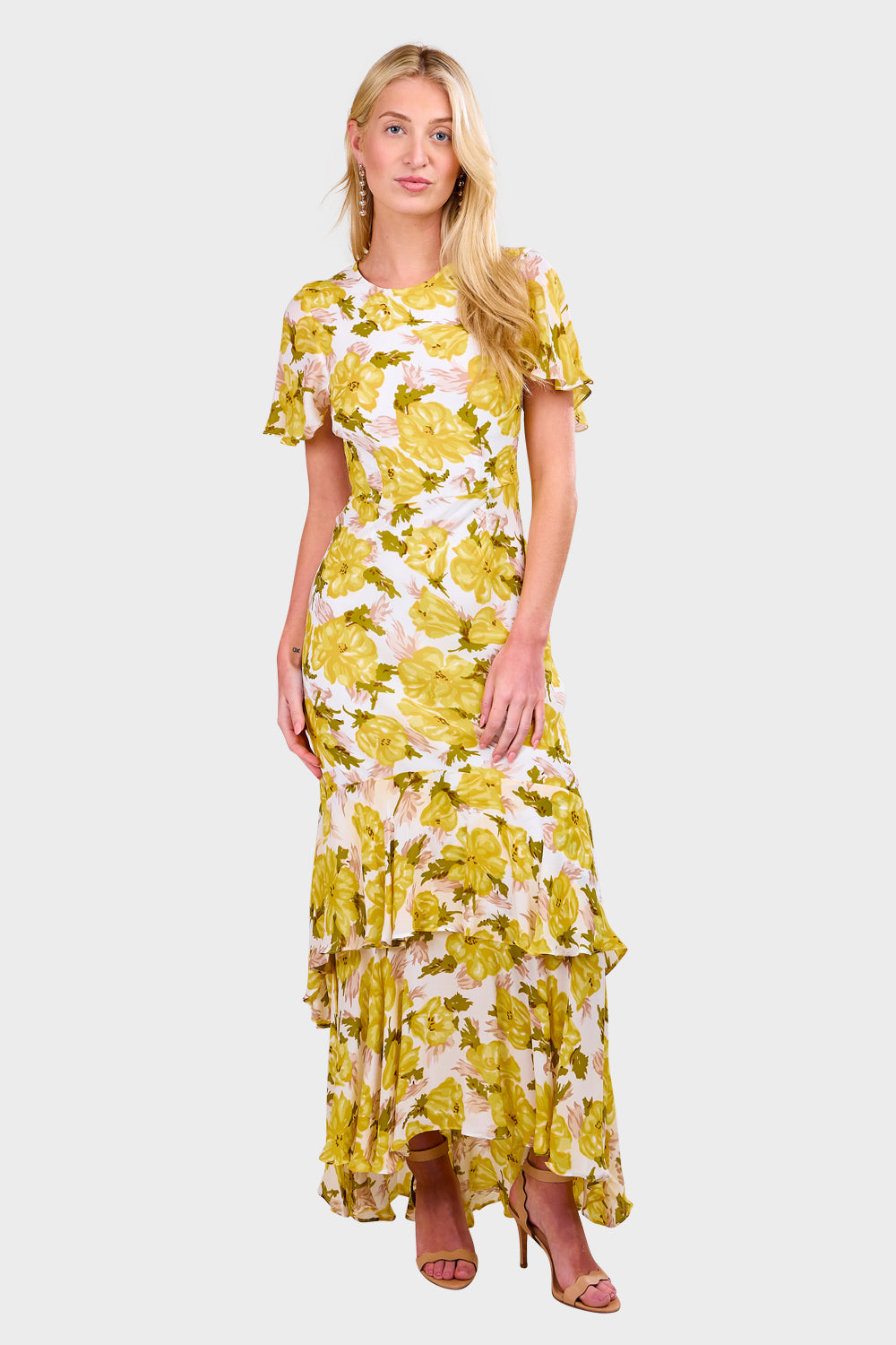 Esperanza Maxi Dress - Isadora Floral Yellow