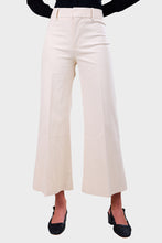 Load image into Gallery viewer, Le Crop Palazzo Trouser - Bone
