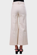 Load image into Gallery viewer, Le Crop Palazzo Trouser - Bone
