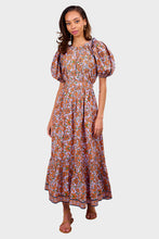 Load image into Gallery viewer, Karena Ankle Dress - Asilah Print
