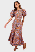 Load image into Gallery viewer, Karena Ankle Dress - Asilah Print
