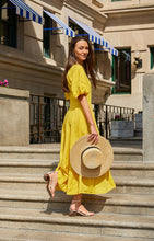 Load image into Gallery viewer, Nell Dress - Sunny Yellow Linen

