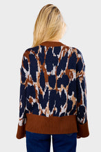 Load image into Gallery viewer, Leopard Print Knit Sweater

