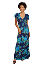 Load image into Gallery viewer, Reis Maxi Dress - Escala Floral Navy
