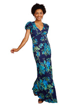 Load image into Gallery viewer, Reis Maxi Dress - Escala Floral Navy
