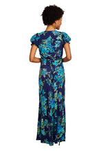 Load image into Gallery viewer, Reis Maxi Dress - Escala Floral Navy
