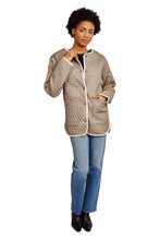 Load image into Gallery viewer, India Quilted Coat - Sage Organic
