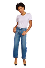 Load image into Gallery viewer, Tyler Straight Crop Jean - Cielo
