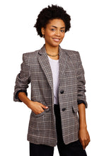 Load image into Gallery viewer, Atelier Blazer - Grey Tweed
