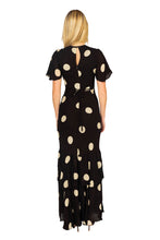 Load image into Gallery viewer, Esperanza Midi Dress - Veia Polka Dot Chocolate
