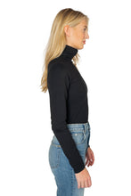 Load image into Gallery viewer, Little Turtleneck - Black Organic
