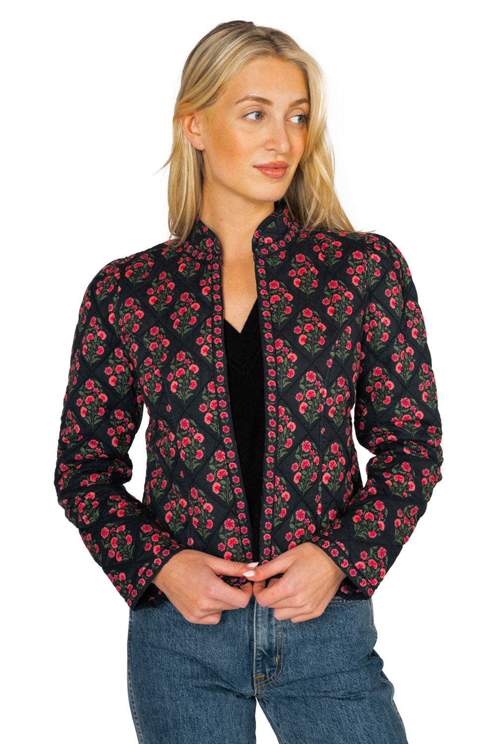 Frankie Jacket - Geranium Buta