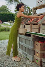 Load image into Gallery viewer, Valenza Maxi Dress - Palm Green Linen
