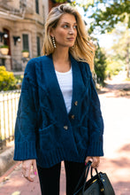 Load image into Gallery viewer, Kayln Cardi - Navy
