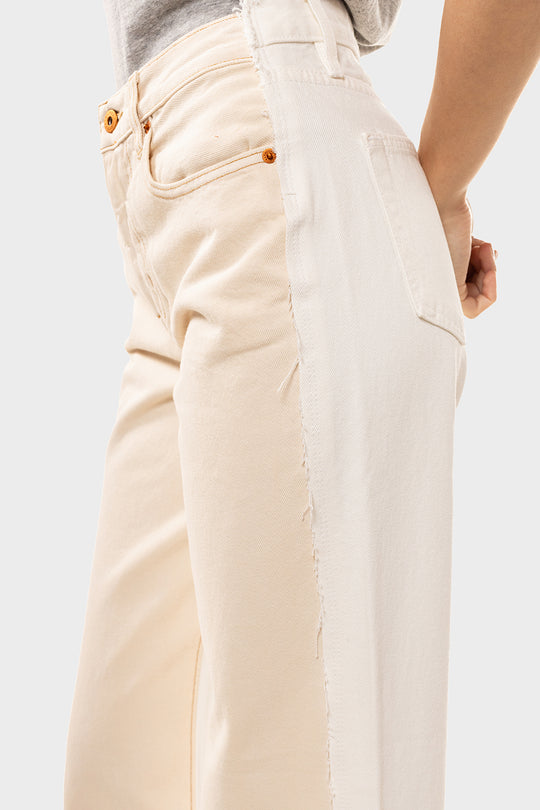 Re-Worked Panelled Grace - Natural Ecru