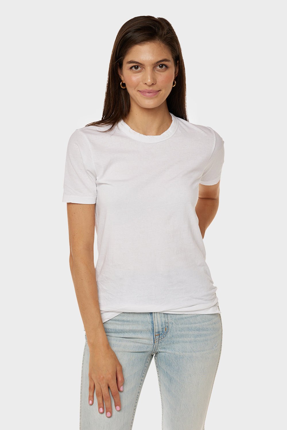 Slim Heritage Short Sleeve T-Shirt - White