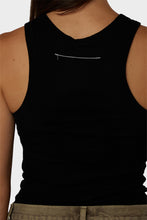 Load image into Gallery viewer, Slim Superfine Rib Tank - Black
