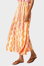 Load image into Gallery viewer, Bella Skirt - Coral Wave Honey
