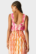 Load image into Gallery viewer, Jasmine Top - Coral Wave Fuchsia
