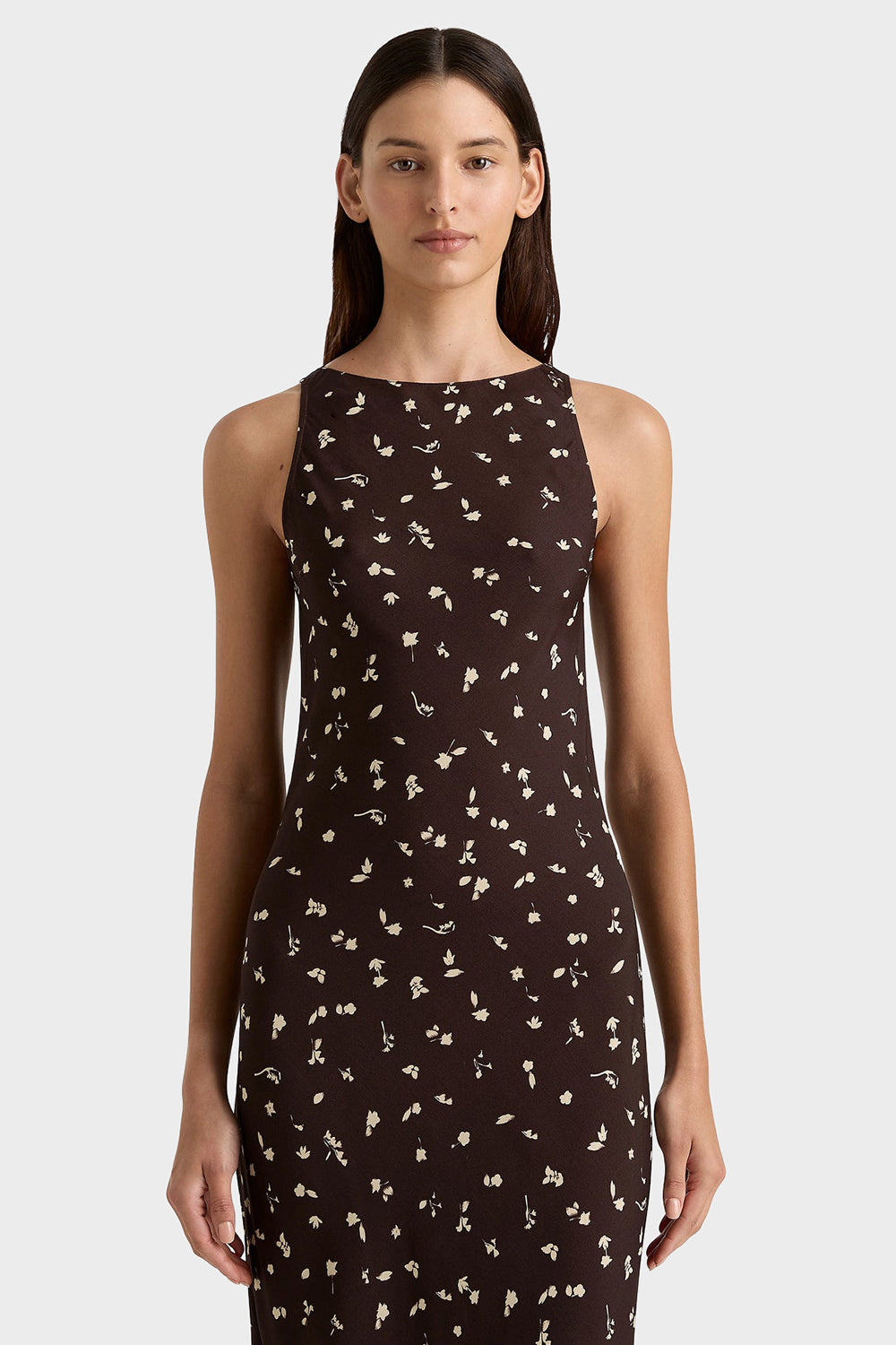 Silya Maxi Dress - Clover Brown Apothea Silya Maxi Dress - Clover Brown Apothea