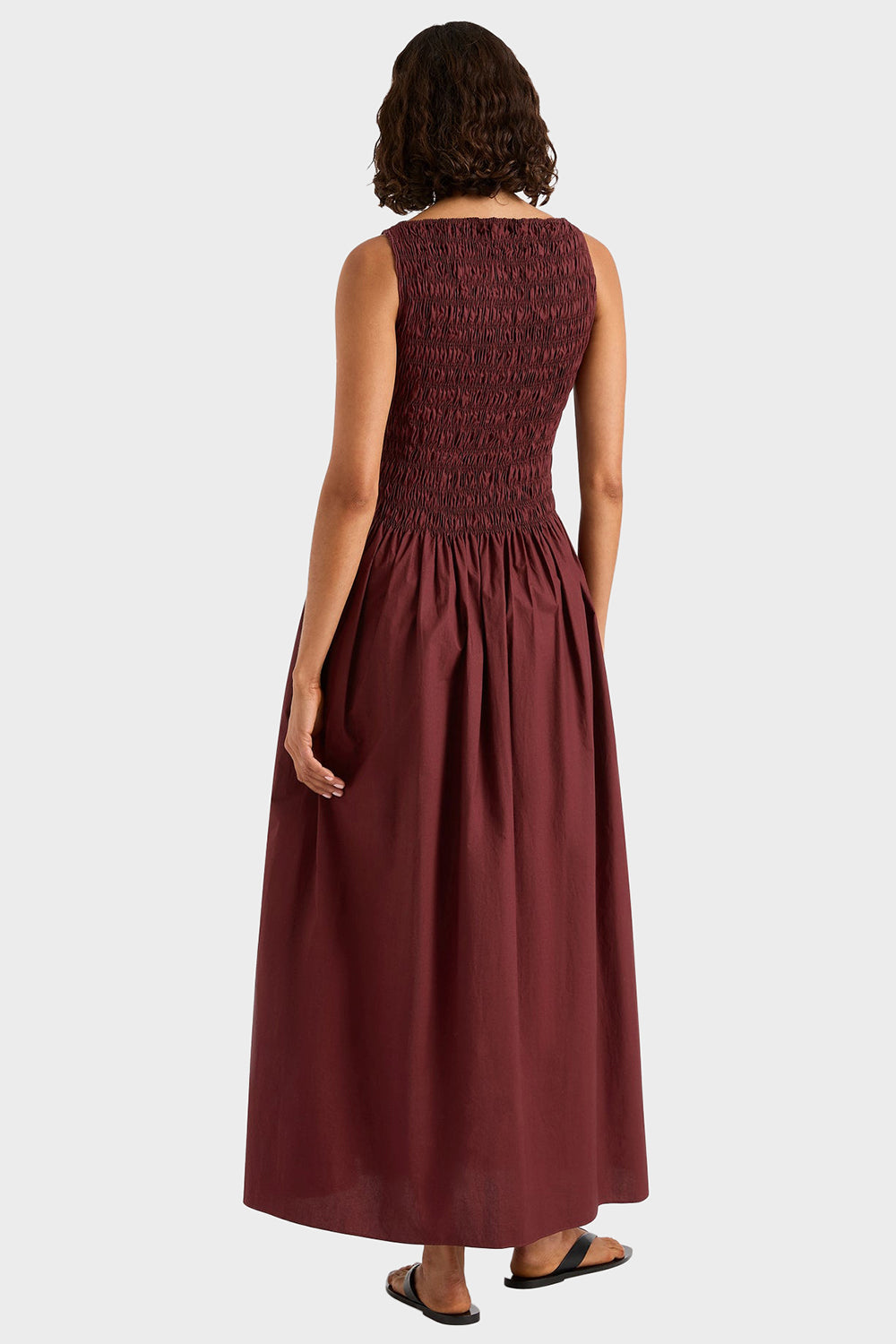 bordeaux midi dress Margot Midi Dress
