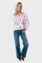 Load image into Gallery viewer, Bea Blouse - Mulberry Magnolia
