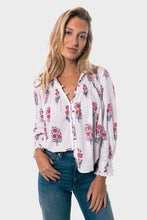 Load image into Gallery viewer, Bea Blouse - Mulberry Magnolia
