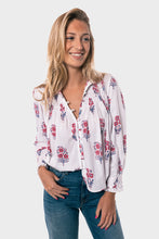 Load image into Gallery viewer, Bea Blouse - Mulberry Magnolia

