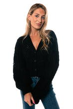 Load image into Gallery viewer, Dayana Cardigan - Black
