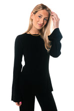 Load image into Gallery viewer, Mitras Tunic Top - Black
