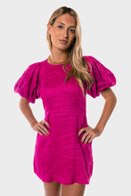 Load image into Gallery viewer, Mai Mini Dress - Magenta
