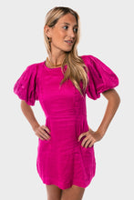 Load image into Gallery viewer, Mai Mini Dress - Magenta
