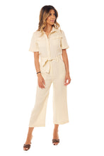 Load image into Gallery viewer, Oriana Jumpsuit - Cream Linen
