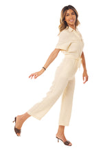 Load image into Gallery viewer, Oriana Jumpsuit - Cream Linen
