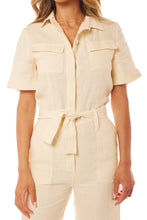 Load image into Gallery viewer, Oriana Jumpsuit - Cream Linen
