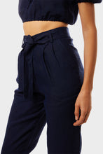 Load image into Gallery viewer, Aurora Trousers - Navy Linen
