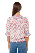 Load image into Gallery viewer, Beatrice Blouse - Udaipur Buta
