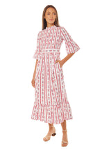 Load image into Gallery viewer, Savannah Dress - Scarlet Stripe
