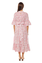 Load image into Gallery viewer, Savannah Dress - Scarlet Stripe
