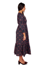 Load image into Gallery viewer, Carys Dress - Geranium Stripe
