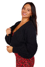 Load image into Gallery viewer, Dayana Cardigan - Black
