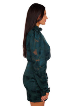 Load image into Gallery viewer, Rina-B Dress - Dark Forest Green
