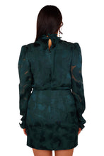 Load image into Gallery viewer, Rina-B Dress - Dark Forest Green
