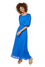Load image into Gallery viewer, Valerina Maxi Dress - Sicilian Blue
