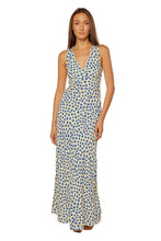 Load image into Gallery viewer, Acacia Maxi Dress - Gita Floral Blue
